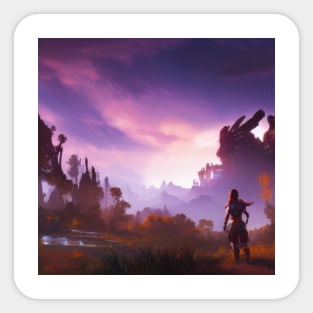 Horizon Zero Dawn 002 Sticker